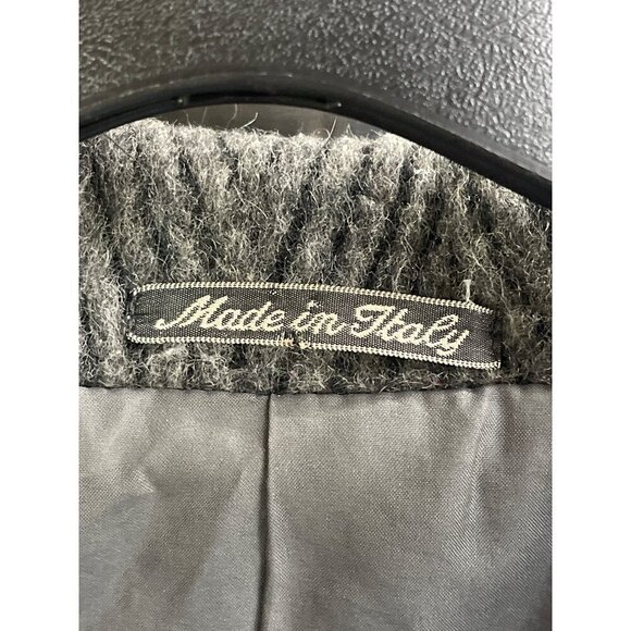 Vintage Veste Bene Made In Italy Womens Wool Double-Breasted Peacoat L - Picture 2 of 14